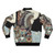 Sedna Bomber Jacket featuring the Inuit goddess of the Arctic and her animal companions - Back