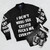 Crypto Fucks Me Everyday Funny Crypto Bomber Jacket - Flat lay