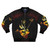 Jaco Pastorius Flame Bomber Jacket - Jazz Fusion Bass