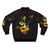 Jaco Pastorius Flame Bomber Jacket - Jazz Fusion Bass - Back