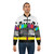 TV No Signal Bomber Jacket - Retro 80s telecommunications pattern design - Lifestyle