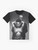 Rotting Bone Graphic T-Shirt featuring an eerie, underground horror design - Flat lay