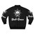 Skull and Bones custom logo bomber jacket with pirate skull design - Back