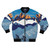 Giro D'Italia Retro Cycling Bomber Jacket with Stelvio Pass Illustration