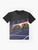 TRON Lightcycle racing grid graphic t-shirt - Flat lay