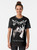 Mayhem Black Metal T-Shirt featuring the iconic band logo and band members - Women
