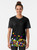 Brick art graphic t-shirt featuring various colorful bricks and blocks - Women