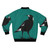 Australian Magpie Bomber Jacket featuring a black and white bird design - Back