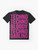 Absolutely Fabulous Techno Graphic T-Shirt featuring a colorful techno-inspired design - Flat lay