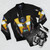 Borderlands Claptrap Bomber Jacket - Gearbox Video Game Fanart - Flat lay