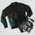 Stylish bomber jacket, perfect for casual and streetwear fashion - Flat lay