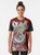 Yakuza dragon tattoo graphic t-shirt with bold Japanese-inspired design - Women