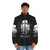 Octopus-themed puffer jacket featuring John Frusciante, the legendary guitarist of Red Hot Chili Peppers - men front