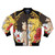 Lady Oscar anime-inspired bomber jacket featuring design elements from the 1980s Japanese anime series