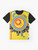 Persona 4 graphic t-shirt featuring the popular anime video game characters - Flat lay