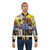 Hombres G Bomber Jacket - Retro 80s Spanish Pop Band Merchandise - Lifestyle