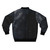 Melancholy bomber jacket featuring a landscape design with the moon, stars, and a dark, moody atmosphere - Back