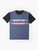 Vintage Martini Racing Graphic T-Shirt with classic car design - Flat lay