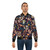 Botanical nature-inspired bomber jacket with mushroom and fungus designs - Lifestyle