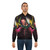 Retro blight bomber jacket with vibrant, colorful design - Lifestyle
