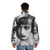Vintage inspired Joan Crawford rain puffer jacket - men back