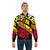 Cyberpunk-inspired bomber jacket featuring a virus-themed design - Lifestyle