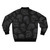 Skulls Bomber Jacket with Edgy, Gothic Pattern - Back