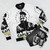 The Reggae Prophet Capleton Skinhead Bomber Jacket featuring a vintage-inspired design and reggae-inspired graphics - Flat lay