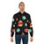 Holiday Space Bomber Jacket with Vintage Planets and Stars Design - Lifestyle