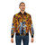 Ikki the Phoenix Bomber Jacket featuring a fiery bird design - Lifestyle