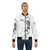 Vintage-style bomber jacket with a skull design, featuring occult and spiritual motifs - Lifestyle