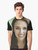 Jacinda Ardern, the Prime Minister of New Zealand, featured on a graphic t-shirt design - Men