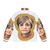 Jerri Blank Puffer Jacket - Insulated winter coat inspired by the iconic Strangers with Candy character - Back