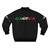 Cagiva Italian Flag Nameplate Bomber Jacket - Back