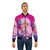 Vibrant 80s-inspired Jem and the Holograms bomber jacket with bold graphics - Lifestyle