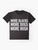 Black Lives Matter Inclusive Diversity Graphic T-Shirt with text "More Blacks, More Dogs, More Irish" - Flat lay