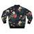 Tropical flowers bomber jacket with floral and botanical design - Back