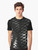 Black dragon scales graphic design on a t-shirt - Men