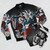 Helluva Boss Stolas Cosplay Bomber Jacket - Flat lay