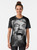 Graphic T-Shirt featuring a design with the text "Blessed Brian!" and a portrait of the British actor Brian Blessed. - Women