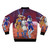 Sci-Fi Bomber Jacket with Futuristic Space-Inspired Design - Back