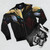 Iron Blooded Orphans Barbatos Tekkadan Logo Anime Bomber Jacket - Flat lay