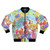 Secret of Mana themed retro bomber jacket with fantasy graphics