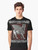 Silver t-shirt featuring the Lamassu, an ancient Assyrian mythological creature - Men