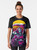 80s retro-style graphic t-shirt featuring Thanatos and Hades from Greek mythology - Women