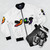 Yes - Talk Bomber Jacket featuring the iconic prog rock band's logo and album artwork - Flat lay