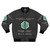 Orc-themed bomber jacket with a natural 1 design, perfect for D&D fans and tabletop RPG enthusiasts.