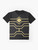 Cosplay graphic t-shirt with anime fan art design - Flat lay