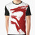 A graphic t-shirt featuring a majestic dragon, perfect for fantasy and video game enthusiasts.
