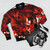 Kurumi Tokisaki Date A Live 2.0 Anime Bomber Jacket with time travel and space elements - Flat lay